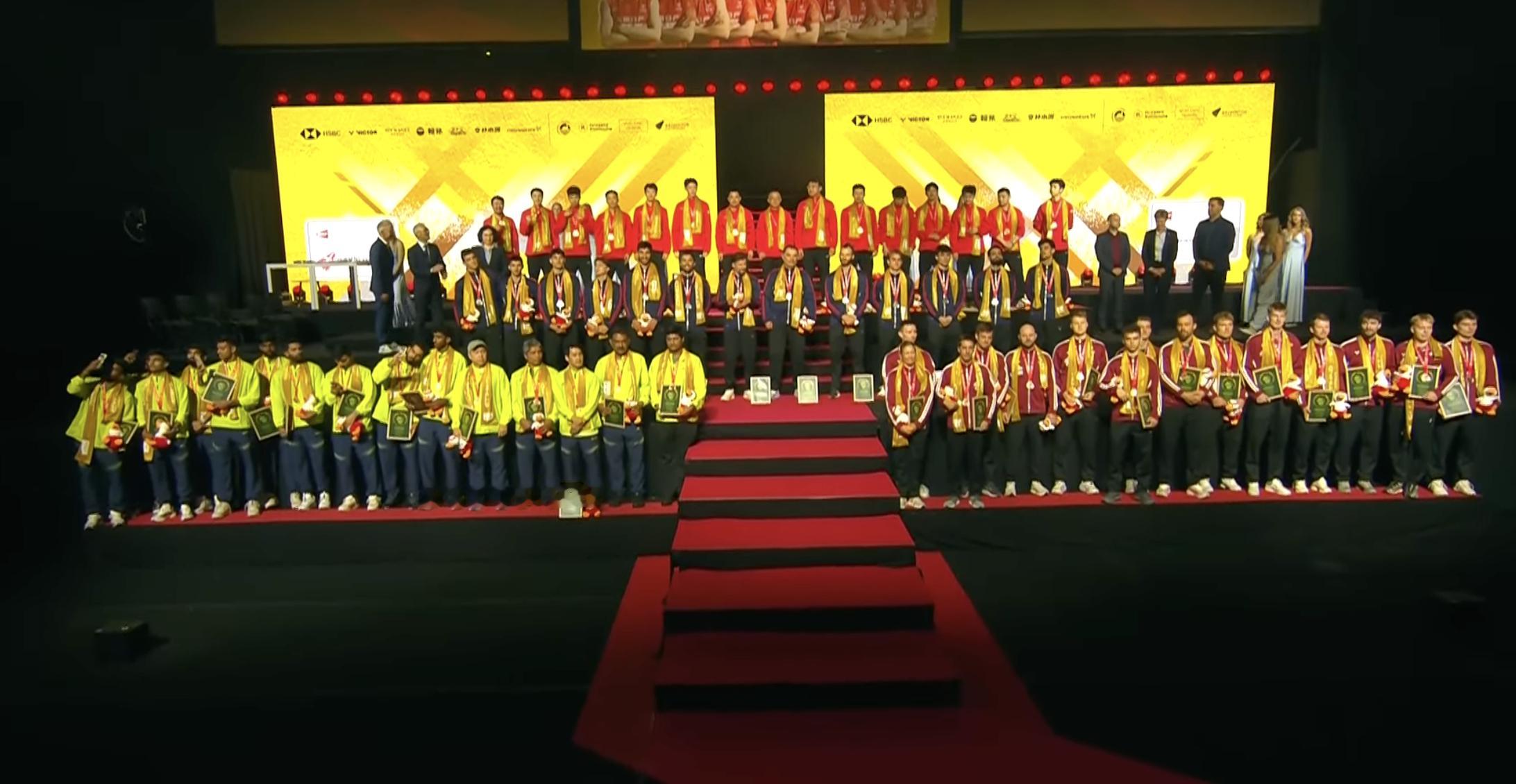 🏆汤杯冠军：中国队🇨🇳🥈汤杯亚军：法国队🇫🇷🥉汤杯季军：印度队🇮