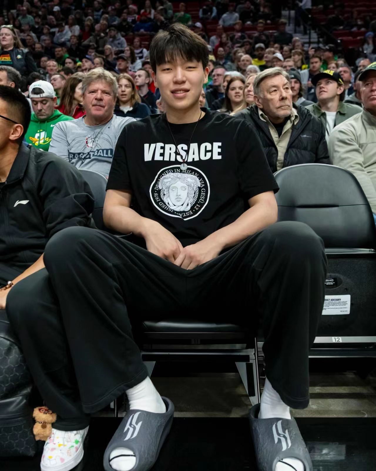 杨瀚森看起来状态不错哟 