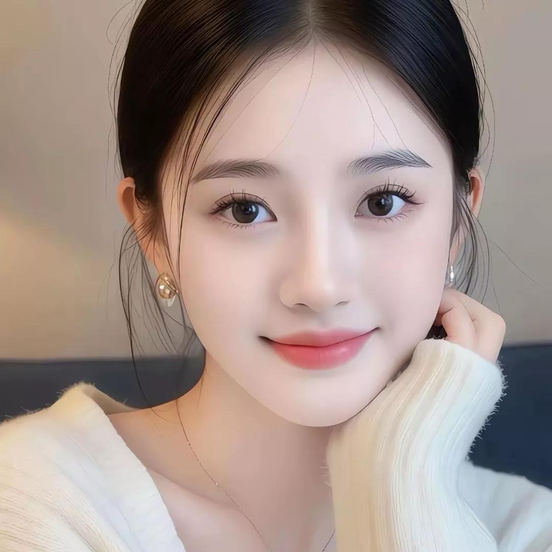 温柔微笑，气质女神，优雅动人。少女感微笑女孩 美少女的微笑 温婉大方的美女 温柔