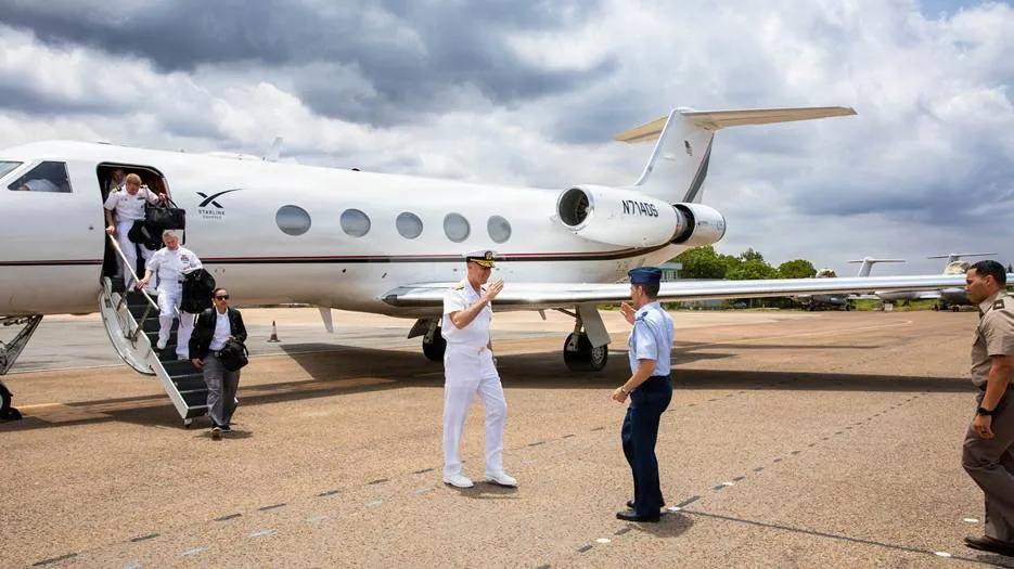 美军又在非洲“跑马圈地”，要通过军事合作扩大美国影响力。
美国非洲海军司令乔治·