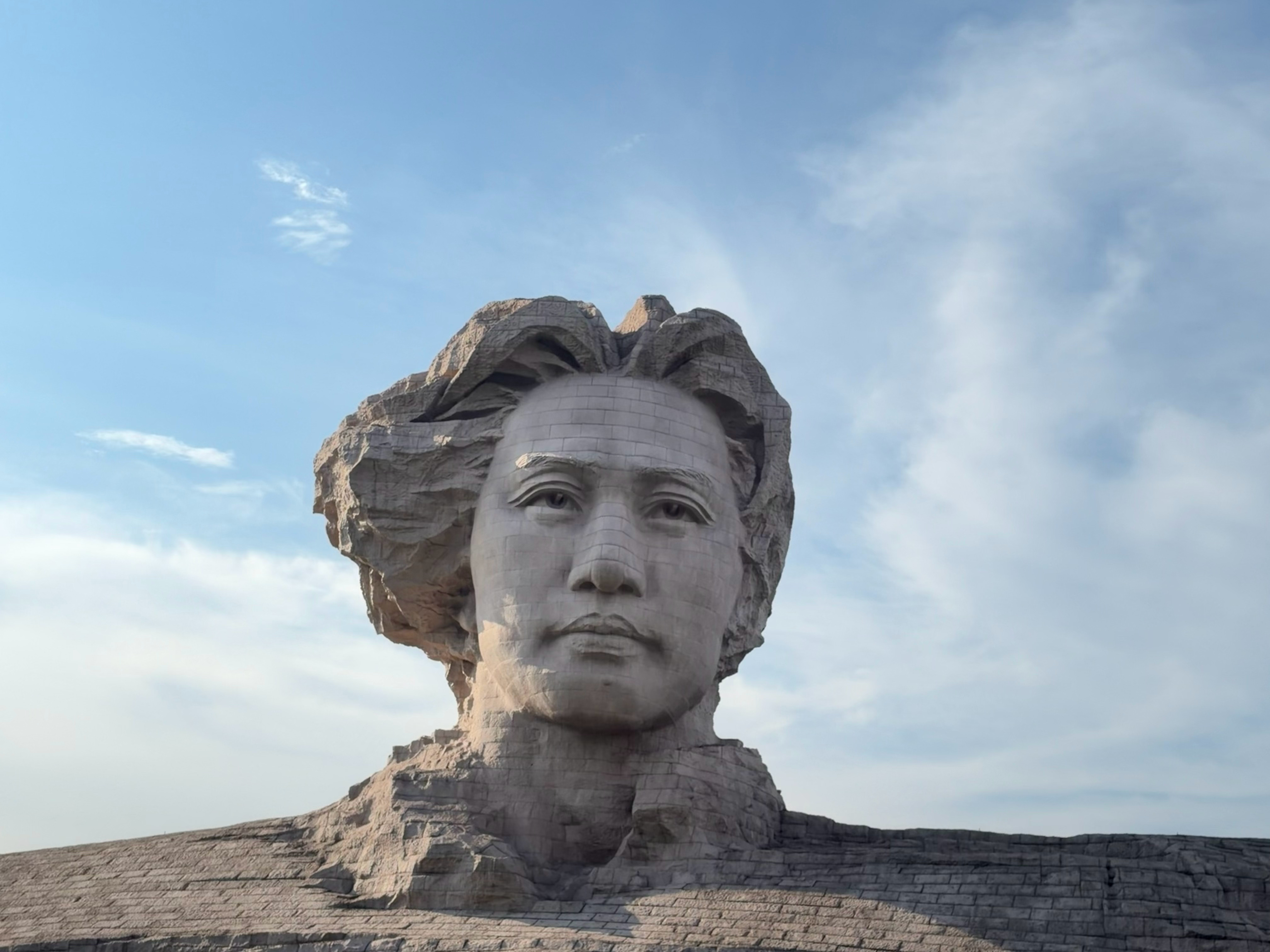 第二次来橘子洲，第一次还是刚来长沙上学的时候，确实有很长一段时间了 长沙·橘子洲