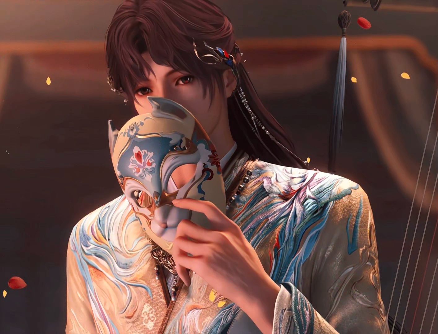 盘点古装剧里的摘面具名场面 