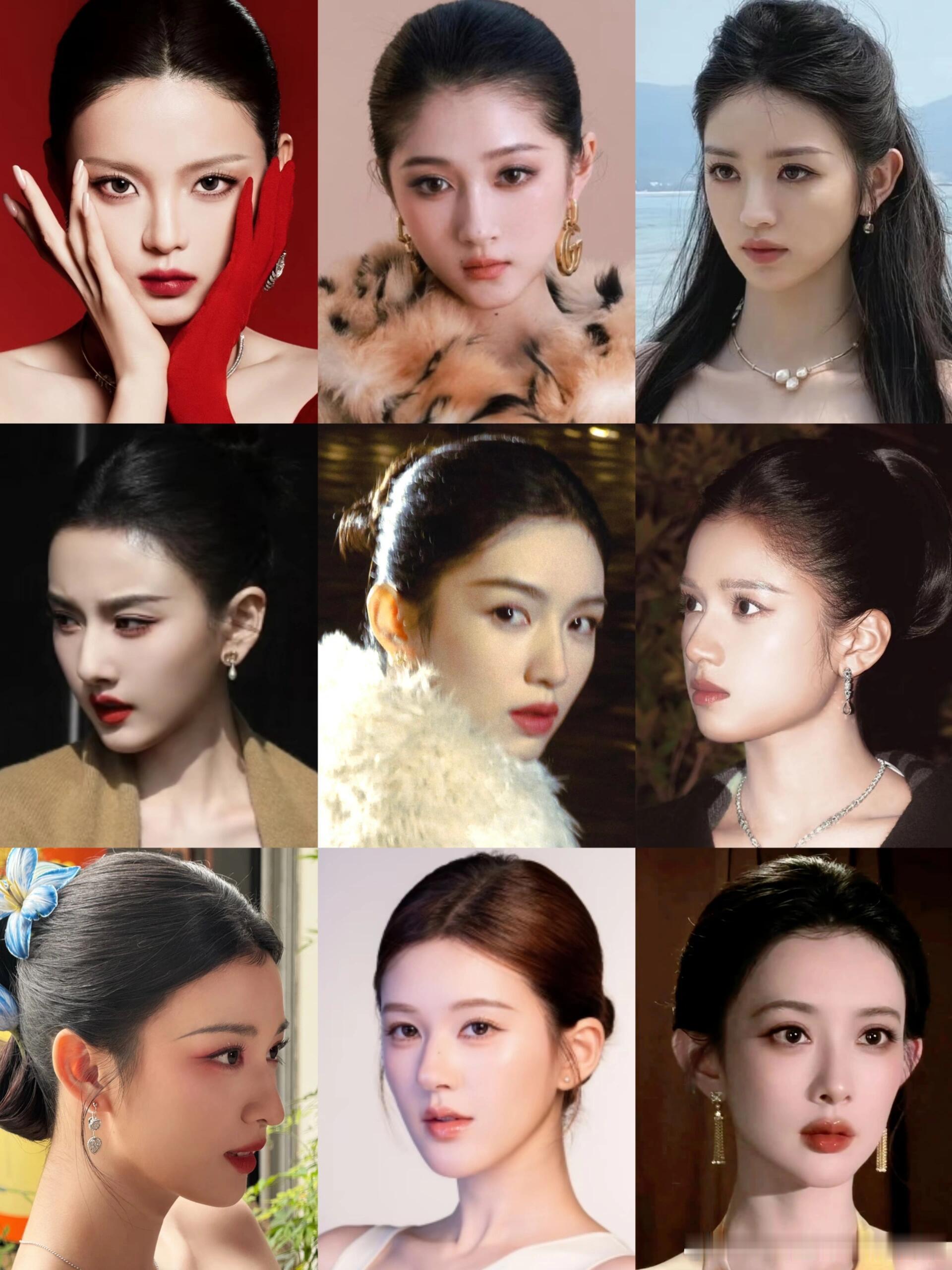 95花大洗牌大光明能检验95真美女吗？完全梳起刘海的大光明谁抗住了？赵露思、关晓