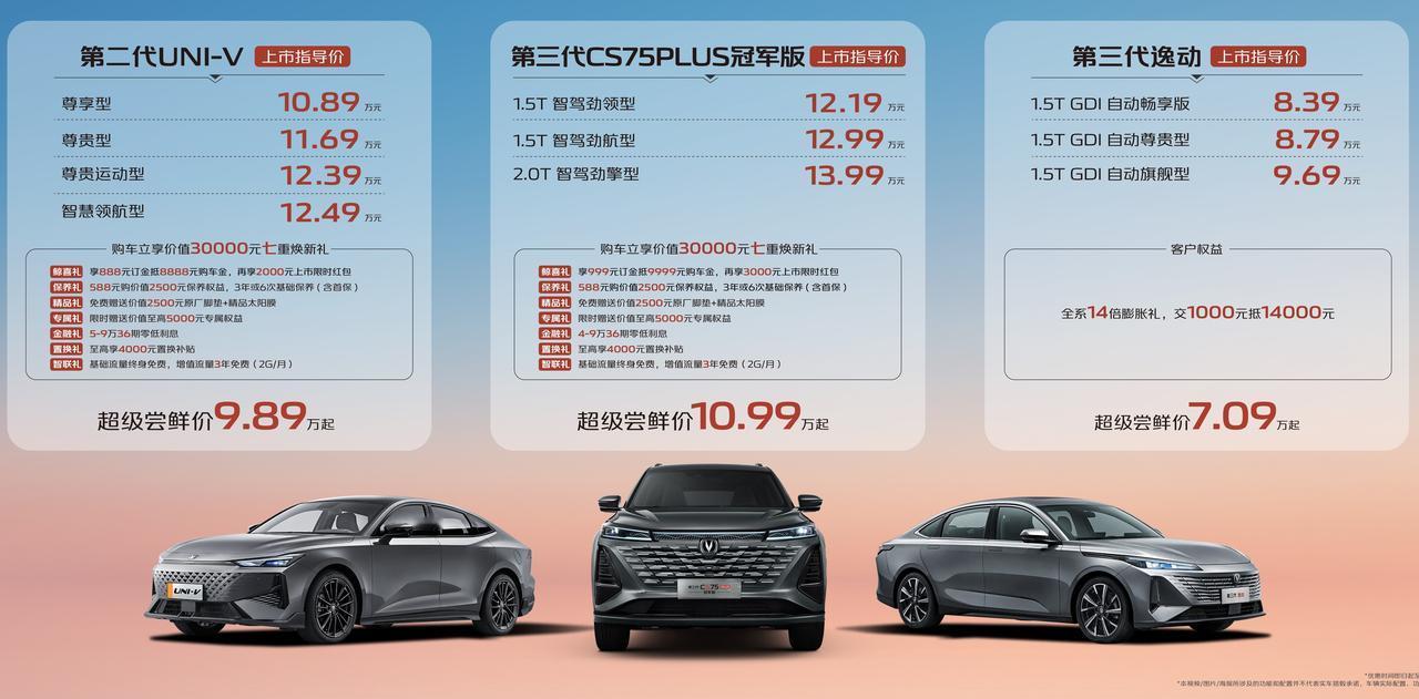 精简配置，第三代长安CS75 PLUS 冠军版值得买吗？
过完年后新能源汽车的降