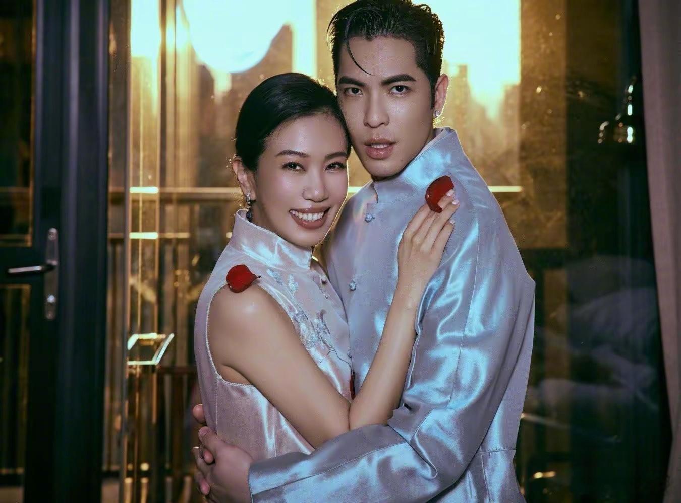 #萧敬腾林有慧婚礼# 萧敬腾和林有慧Summer今日在台北盛大举办世纪婚礼，林熙