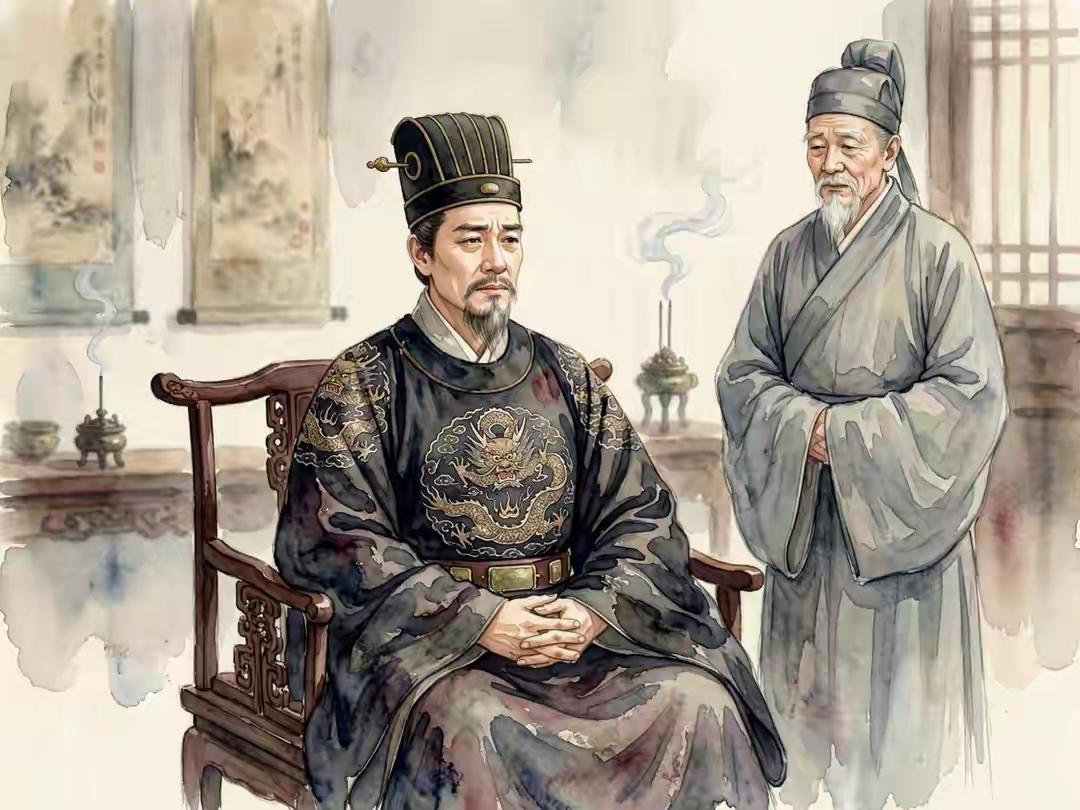 古今忆事
 
建元初年，未央宫晨钟三响，晨露覆满殿脊琉璃。汉武帝端坐御座，目光落