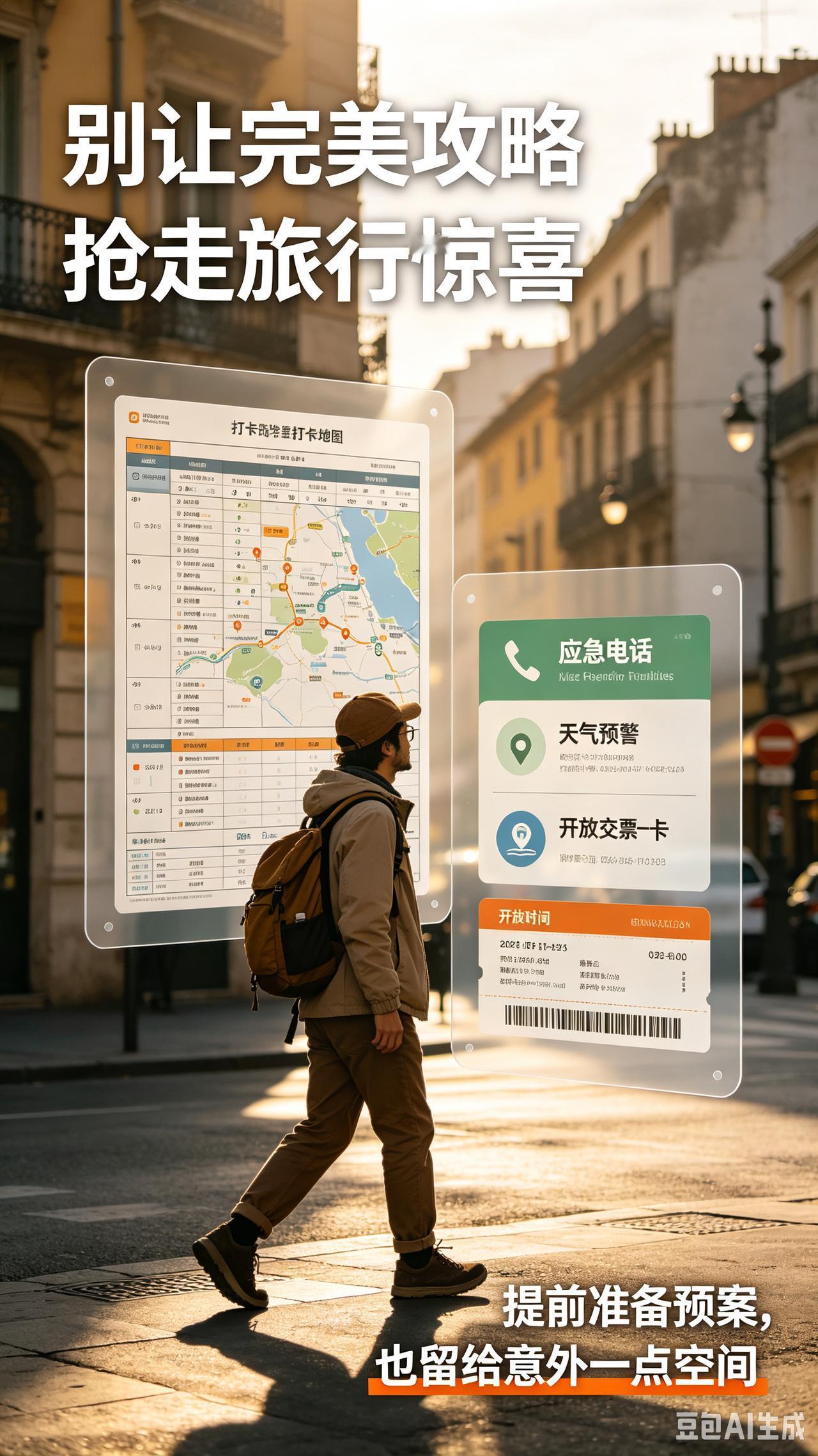 少一份卡死的攻略，多一份从容的出发！
很多人出门旅行，有两种完全不一样的准备方式