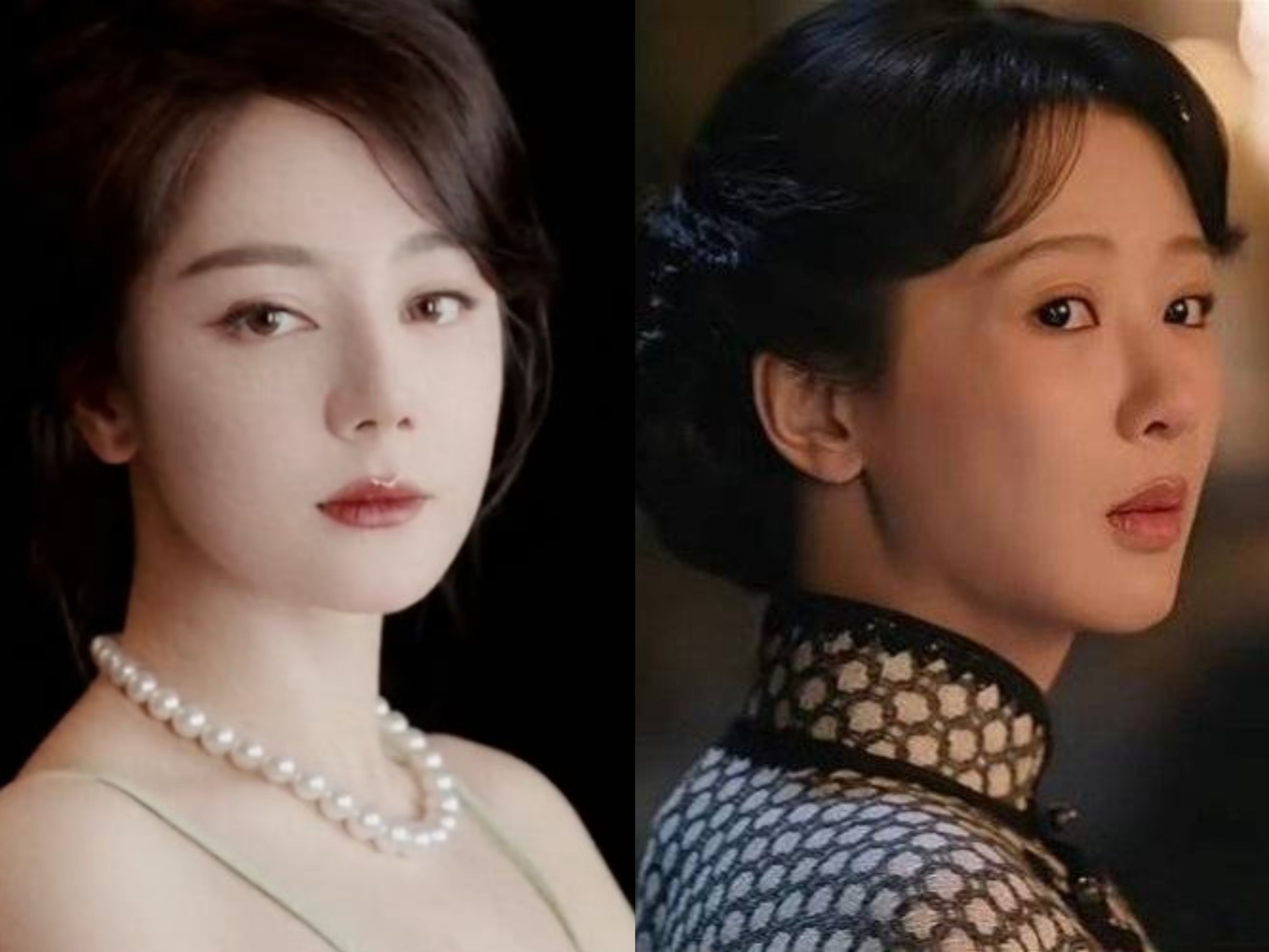 网友说，迪丽热巴和杨紫长得越来越像了 