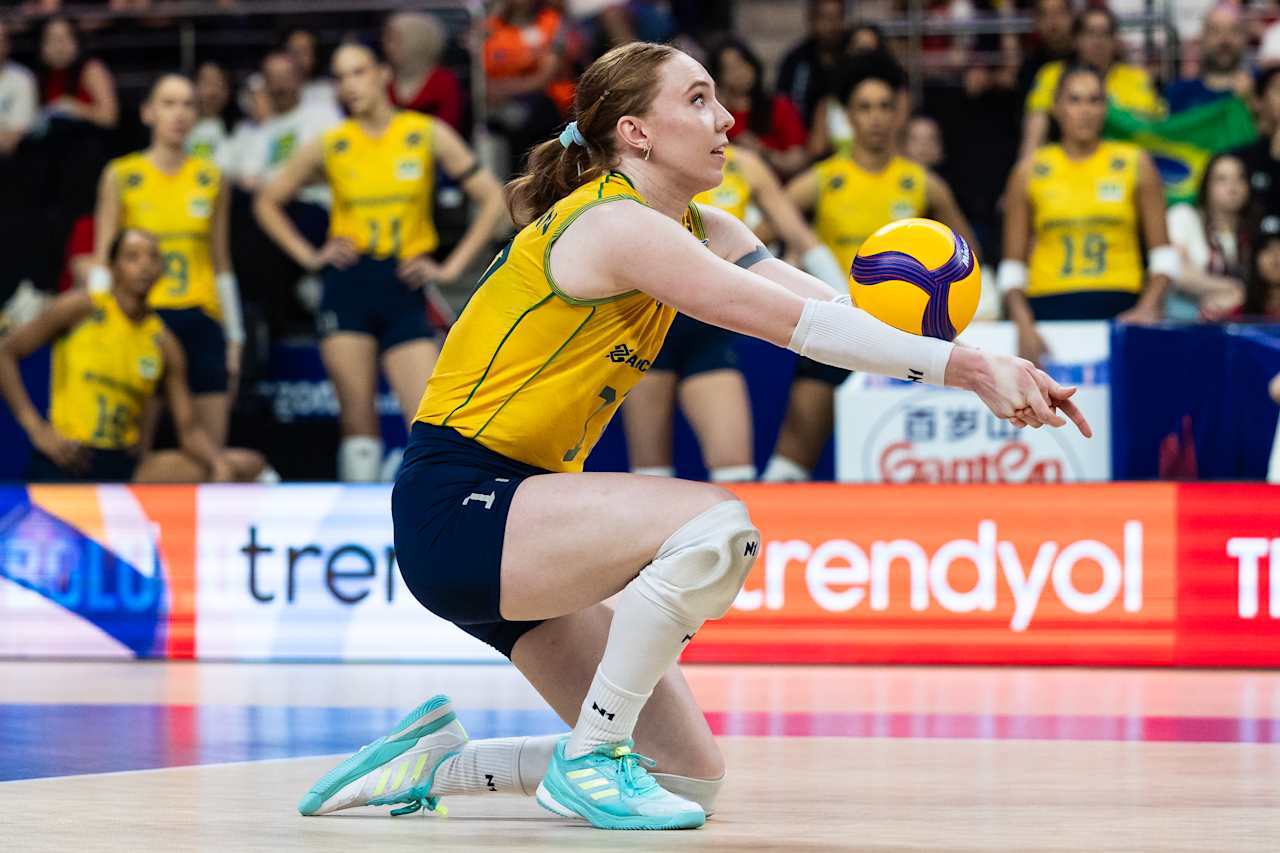 【德国🇩🇪克巴西🇧🇷】2026世界女排联赛 巴西🇧🇷女排苦战五局2-