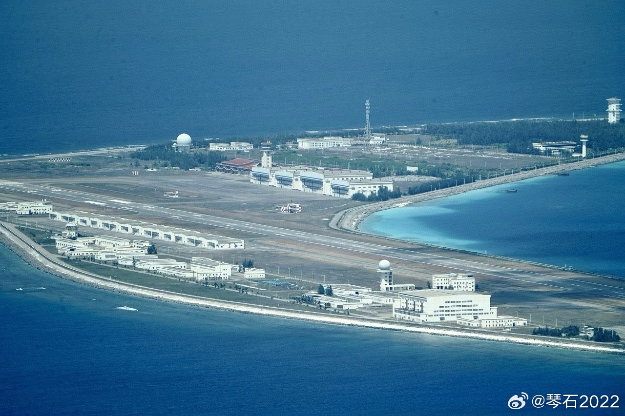 想看自己的国土，还得靠敌人菲🐒又乘坐小飞机来抵近骚扰我们，这次是被防空阵地上的