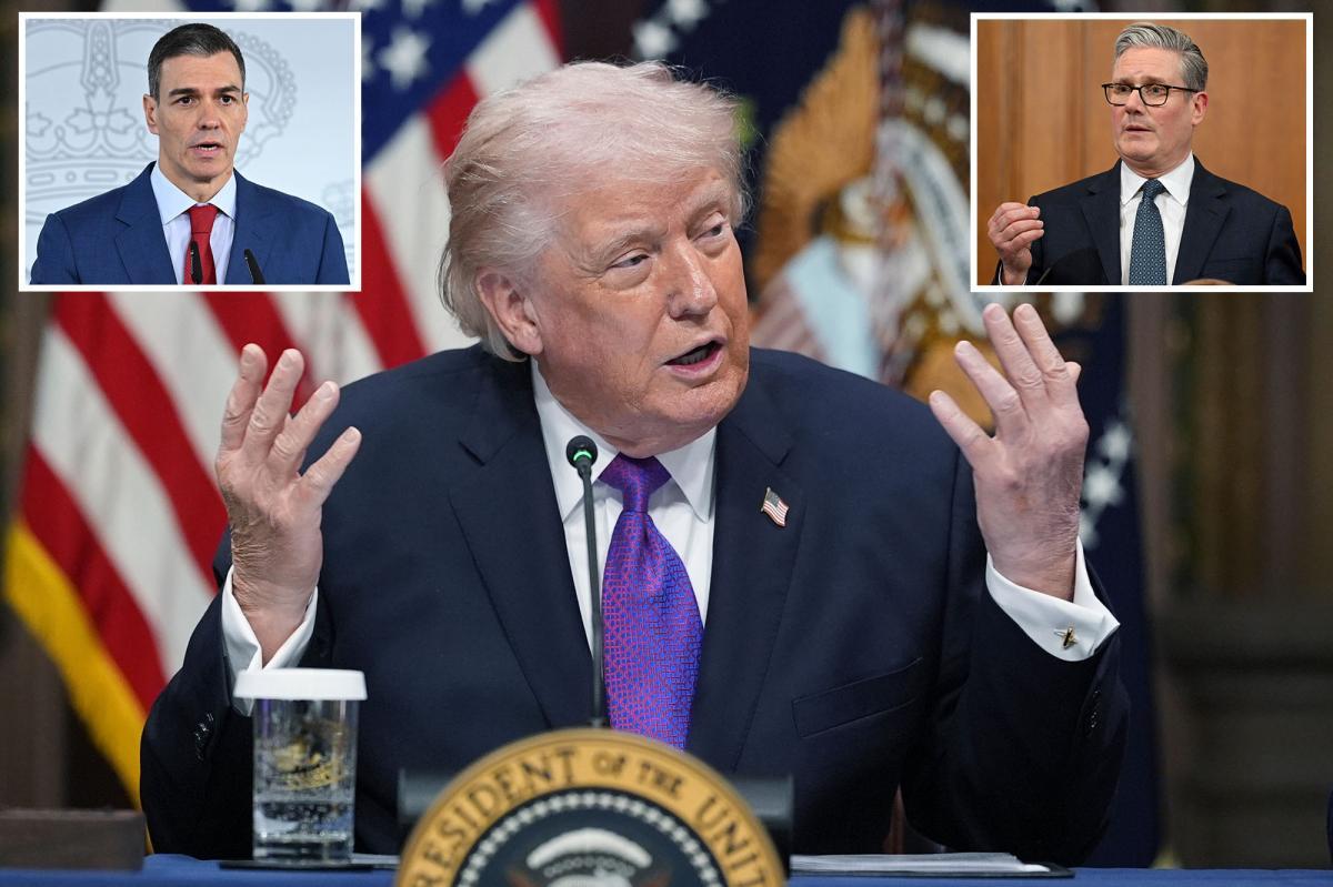 美媒：特朗普周四在《华盛顿邮报》的采访中对那些不帮忙的盟友大发雷霆，他将西班牙斥