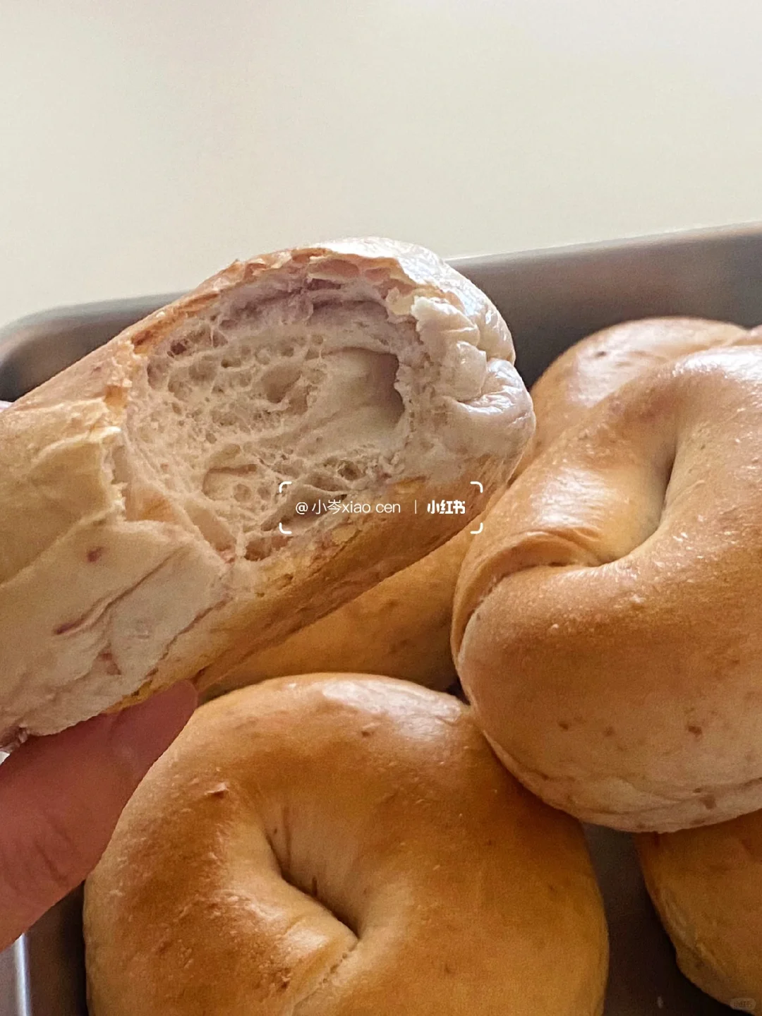 玫瑰贝果｜低糖无油 仙女们必吃