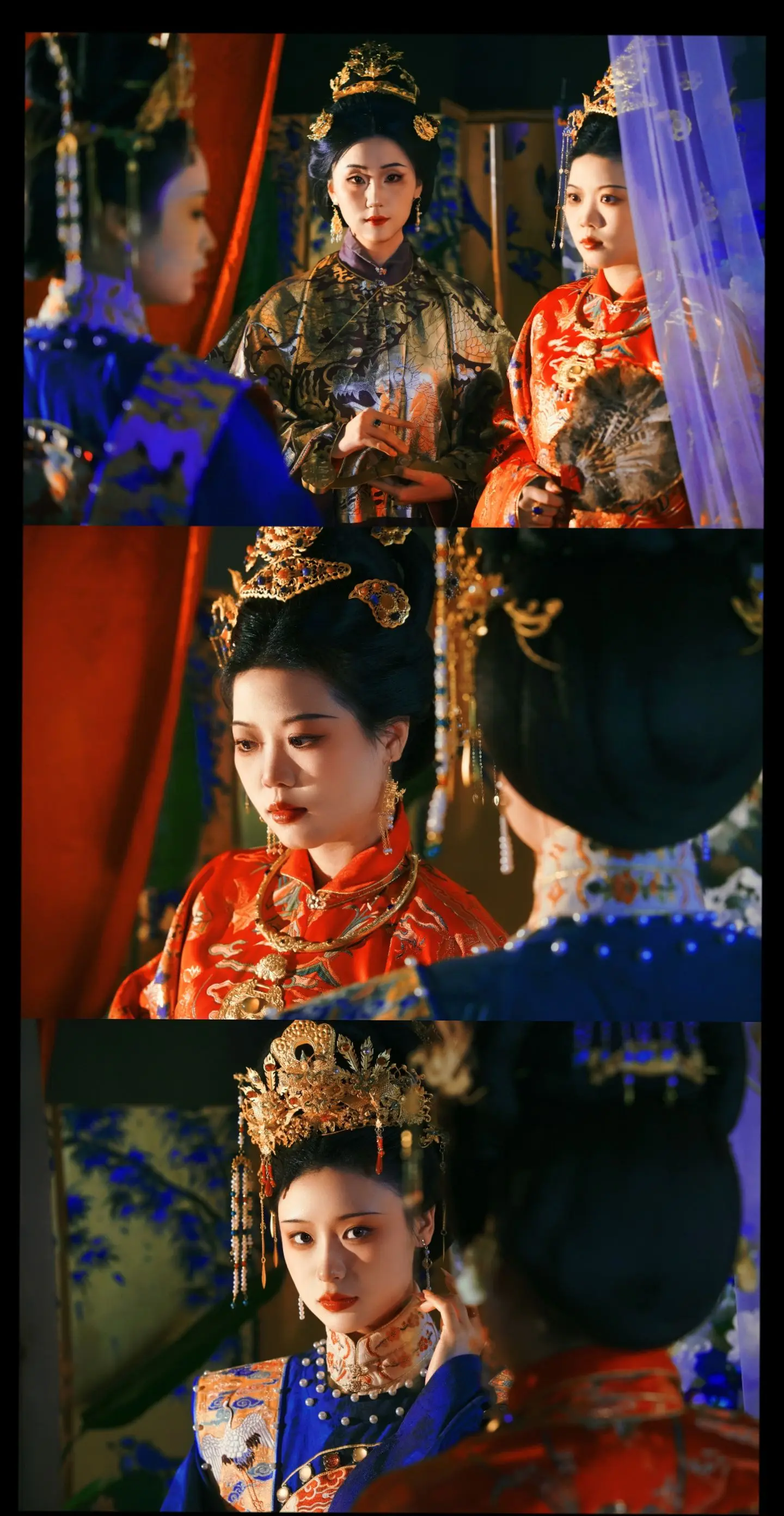 “乱红.”是大厦将倾，是颓华绚烂.