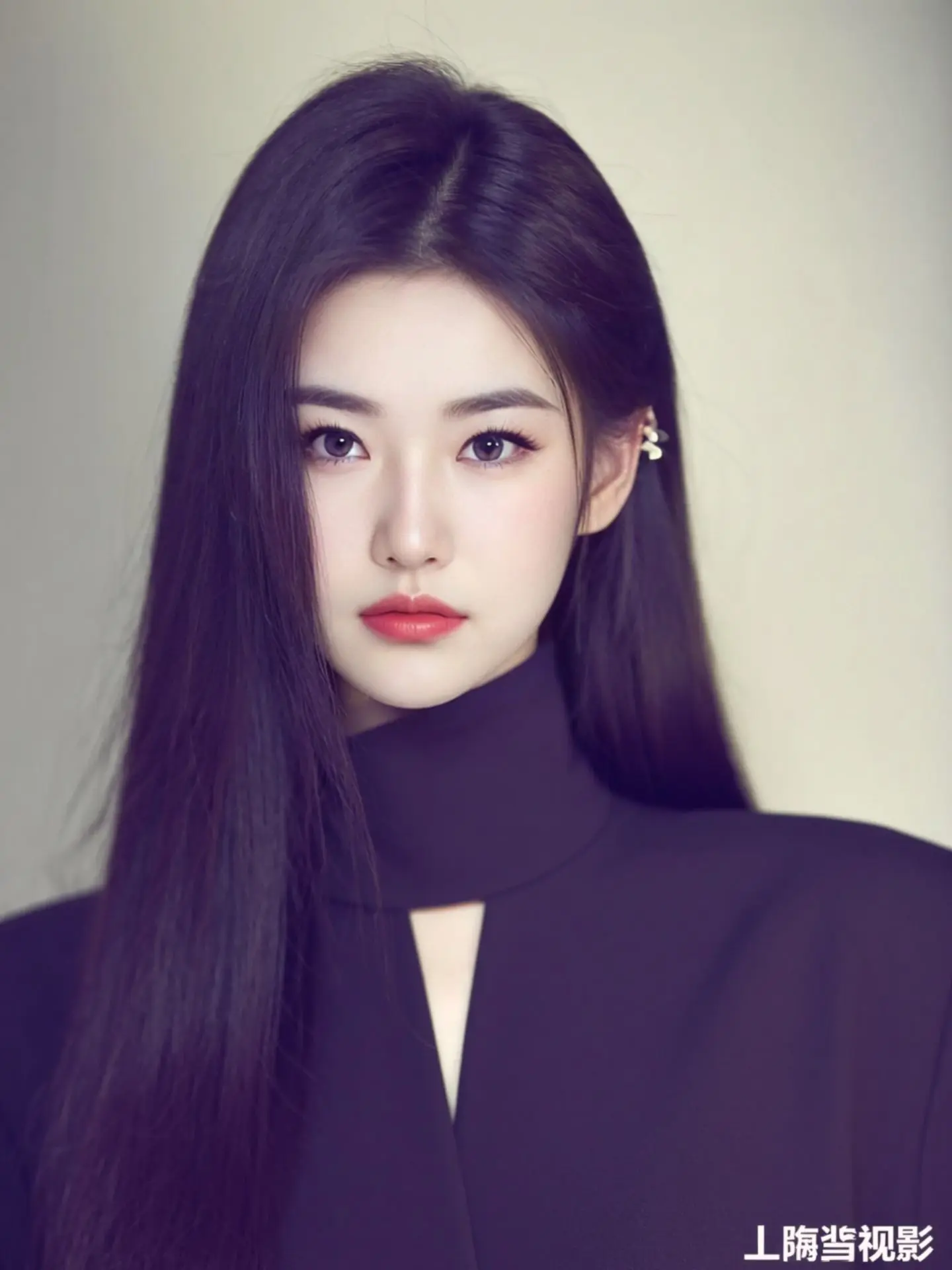 AI冷感耳饰写真 ai创作