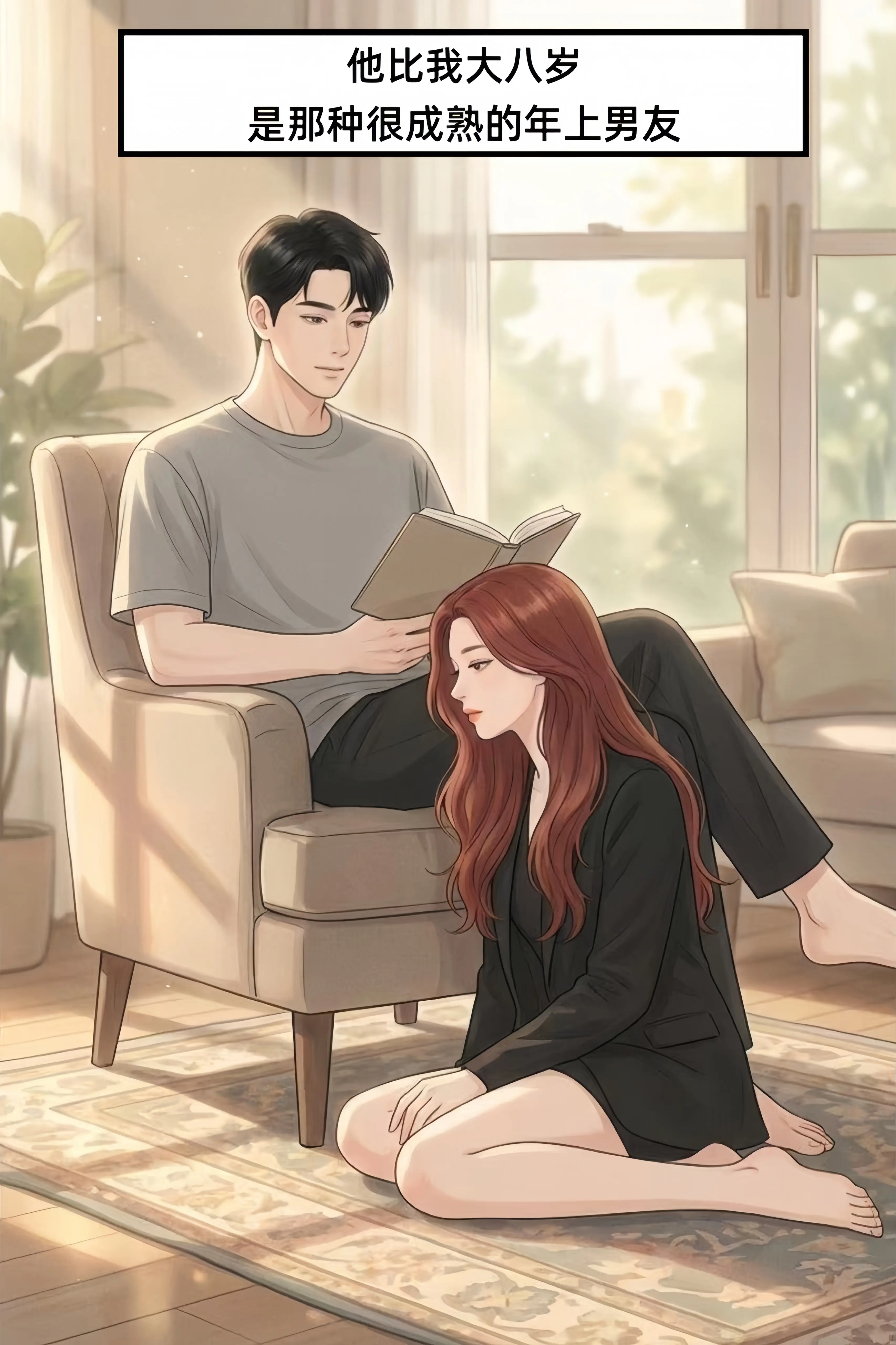来自年上男友的宠爱。