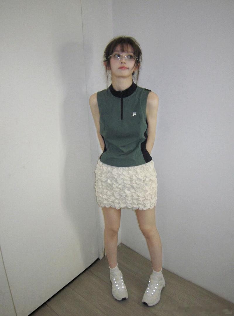 田曦薇这个造型也太可爱了，运动少女感 