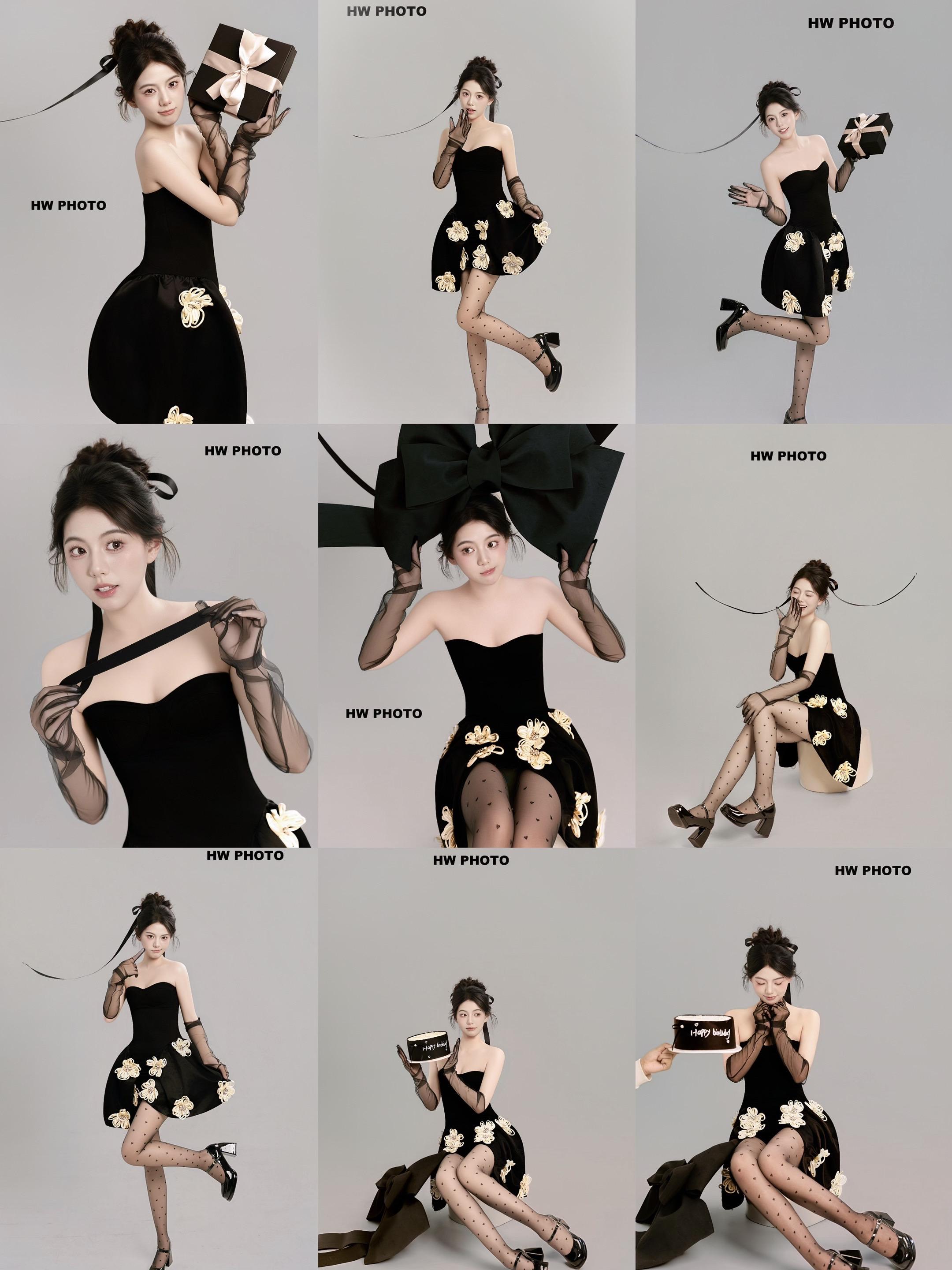 20岁生日写真。