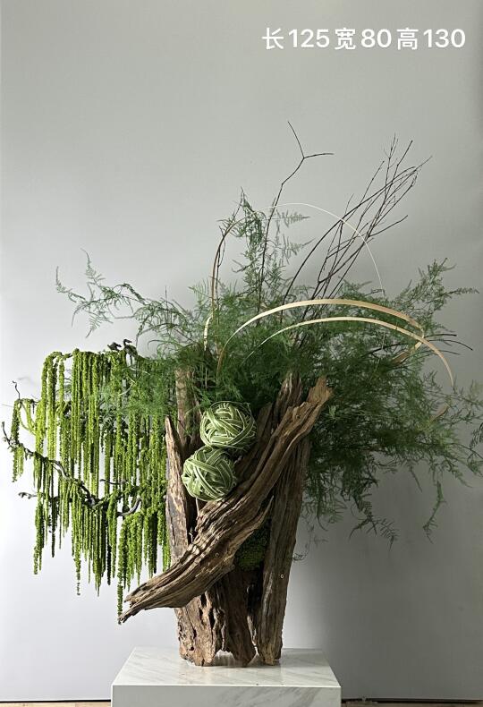 🌿枯木逢春，这组花艺设计绝了