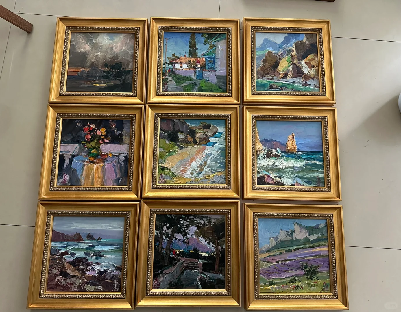 谢尔盖的印象派小油画