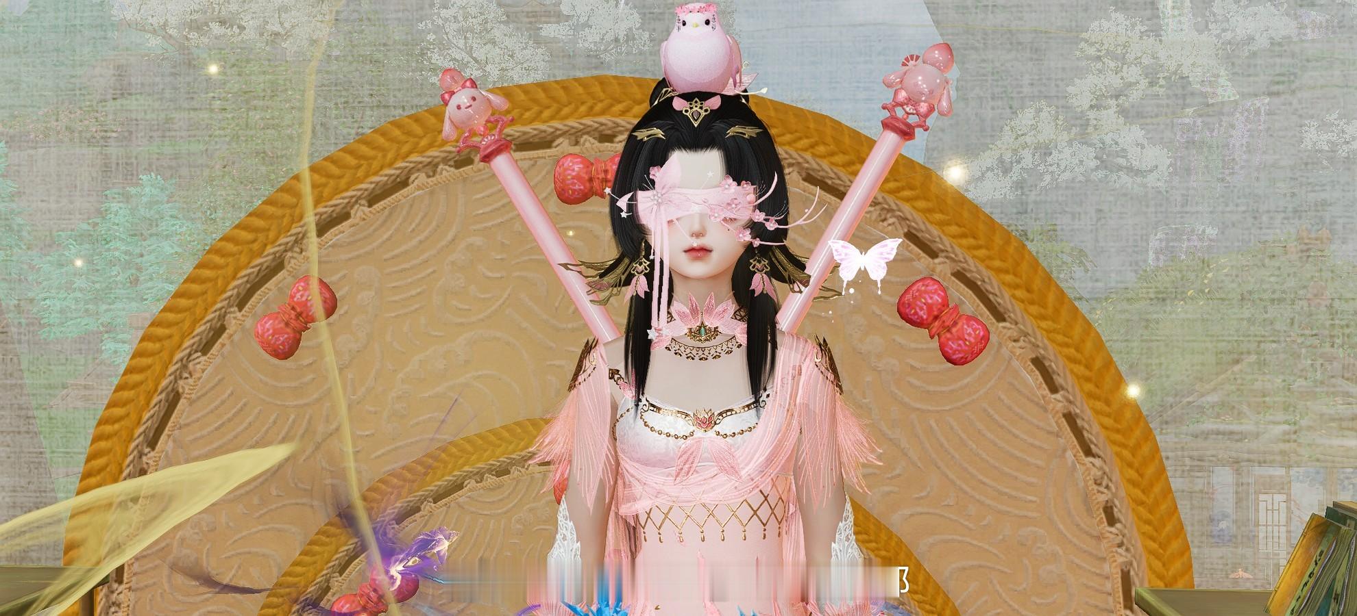 我觉得剑网3的商城和线下门店的镜子是一样的，在店里看总是好看的，离开之后就…… 