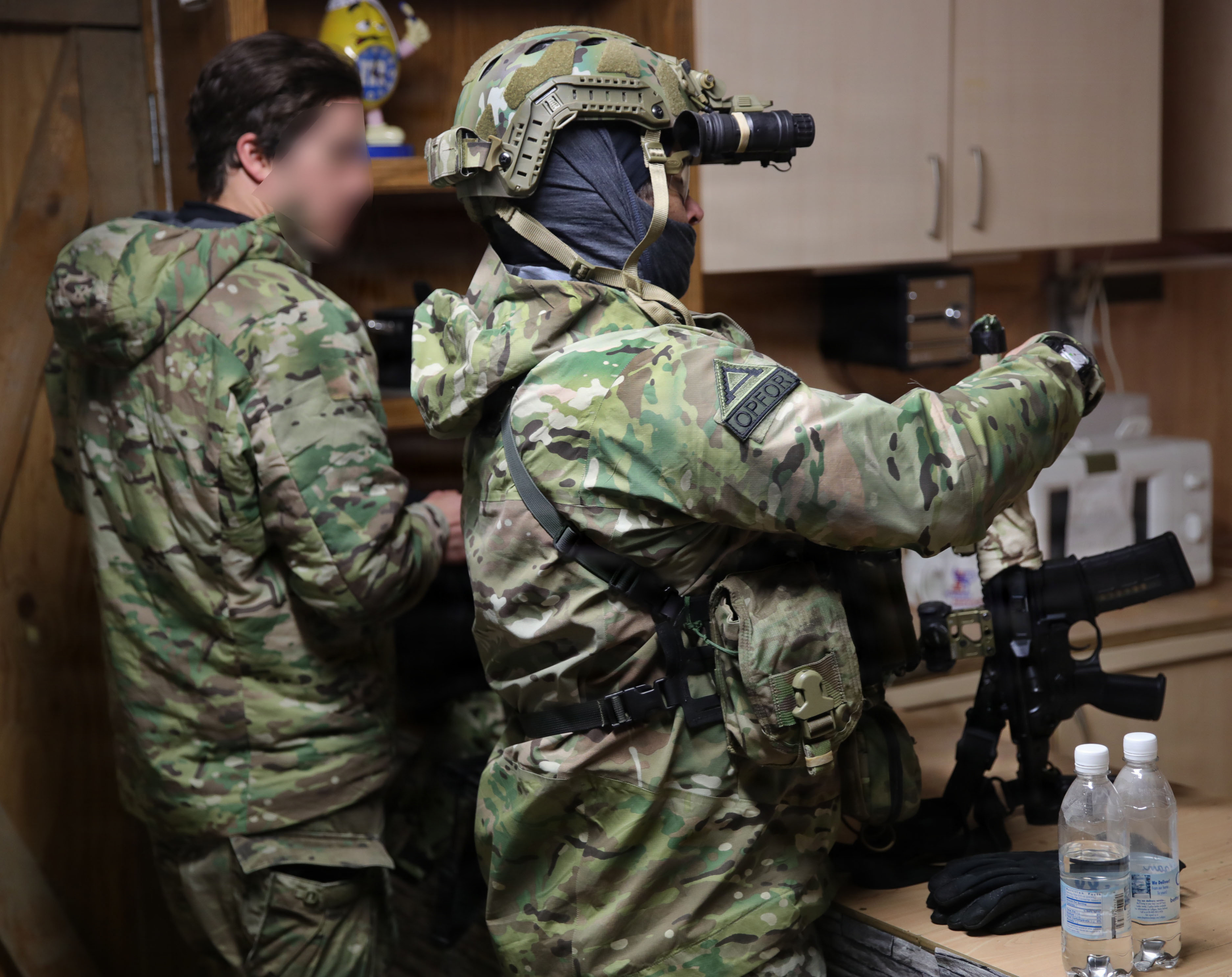 参加深度打击演习的10th SFG（A）2营烽火问鼎计划