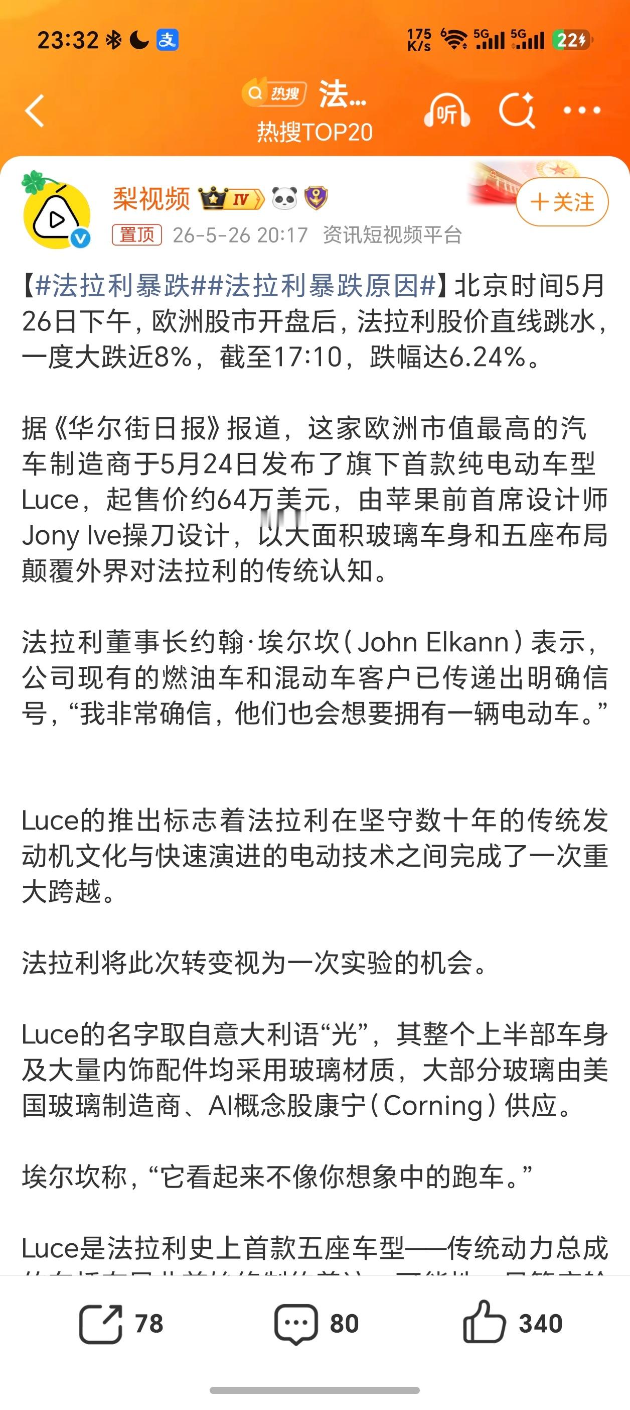 法拉利暴跌经济下行，你这车还卖这么贵，动不动都是几百万起，谁能买得起啊