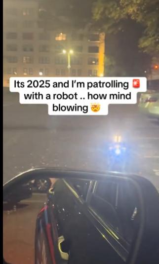 【美国街头的机器人竟然由印度的操作员控制！ 在亚特兰大，警察晚上遇到了其中一台机