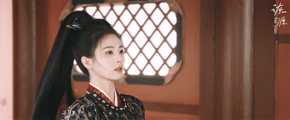 白鹿 《唐宫奇案》李佩仪 / 动图EP11-09 高马尾+黑衣（黑红）-打戏又修