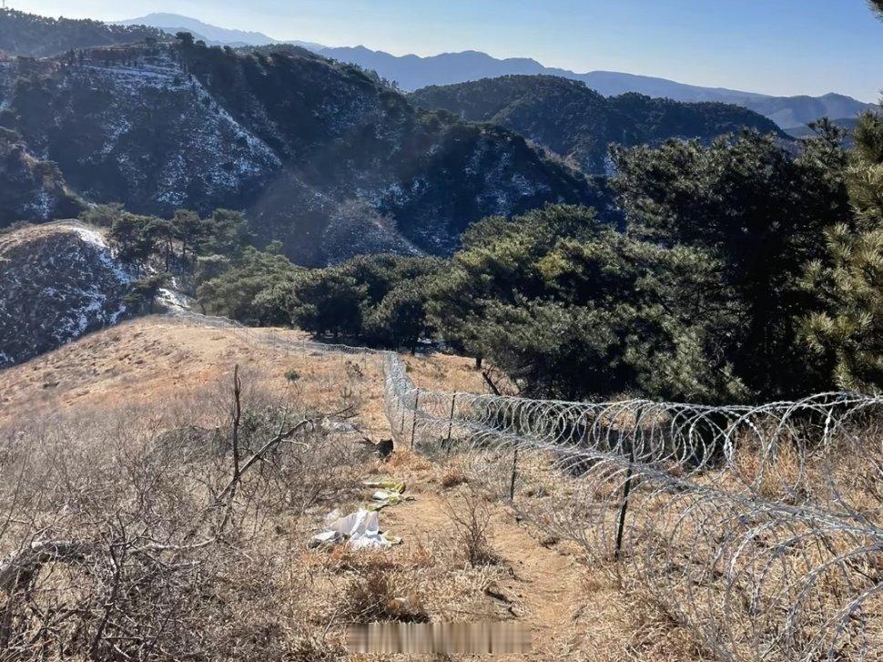 泰山拉起了135公里的刀片铁丝网，不知道的以为到了中缅边境呢工作人员回应说，是为