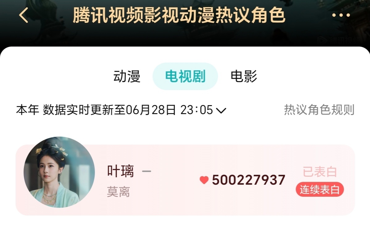 白鹿叶璃﻿ 鹿茸赠叶璃的超点礼🎁【5️⃣亿🔥】真金白银500W💰腾讯视频女