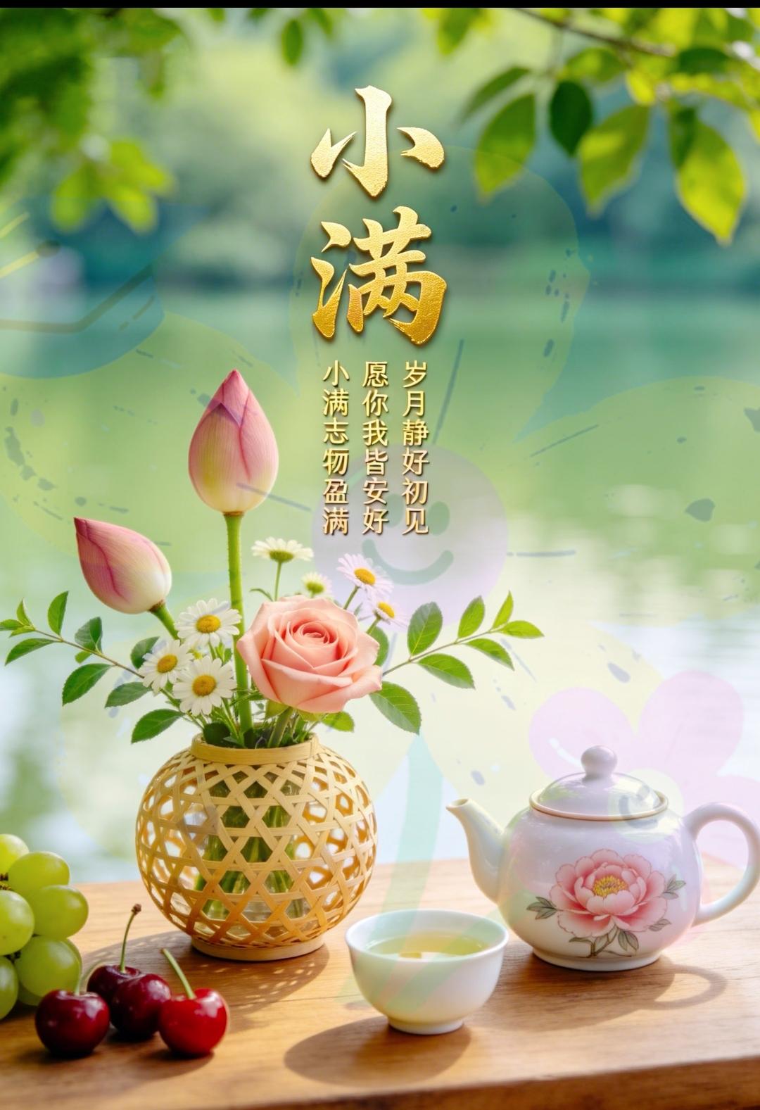 今天小满，刚在客厅差点跟家里的老头子翻脸。

我顶着一身大汗回家，抄起冰镇啤酒刚