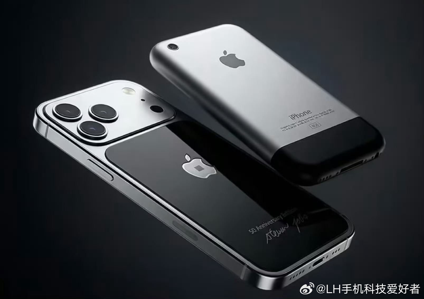 Apple50周年为庆祝苹果公司50周年活动，奢饰品厂商推出限定乔布斯定制版iP