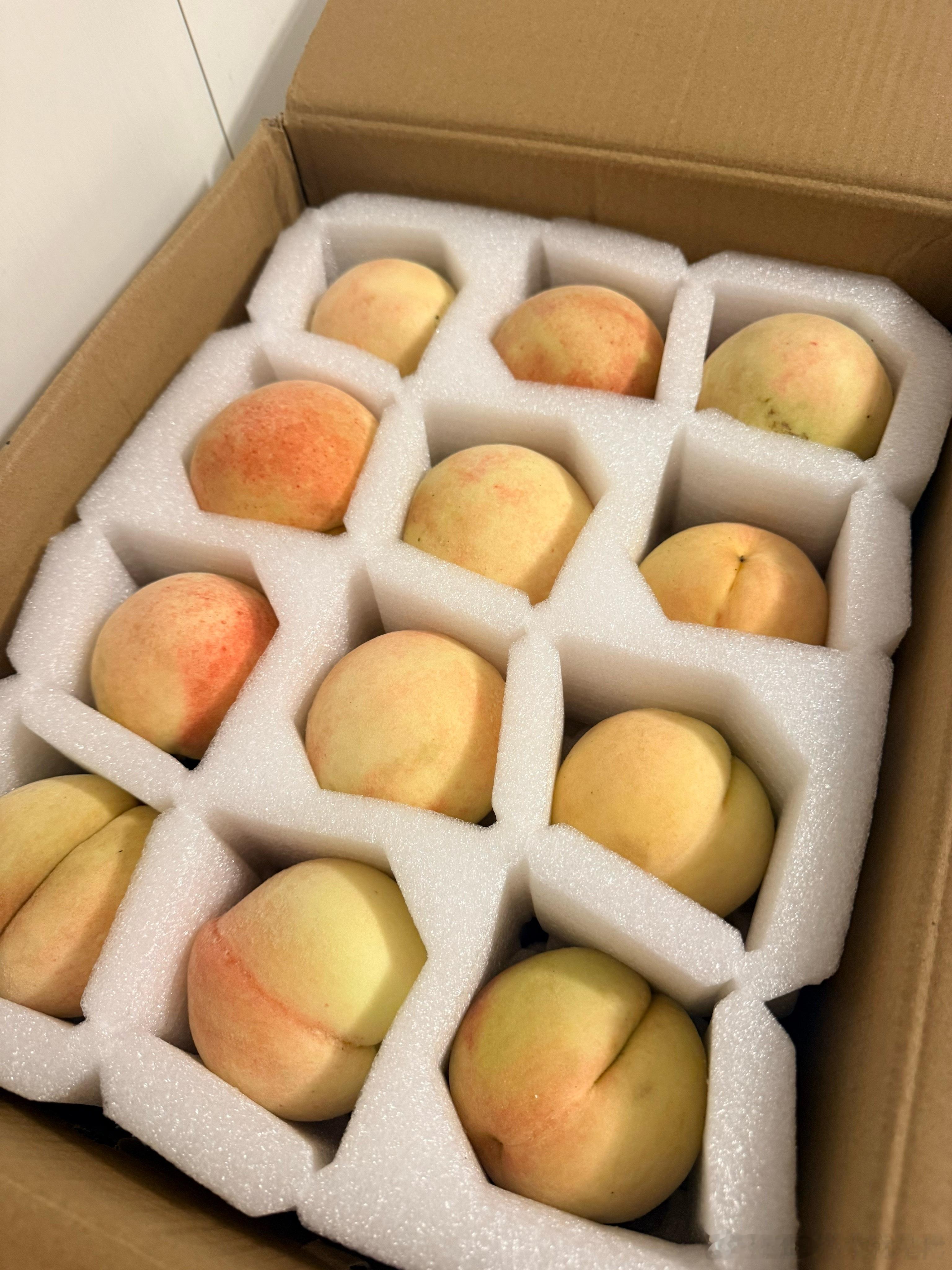 又到了一年一度吃奉化水蜜桃的季节了小姐妹每年定时投喂❤️ 