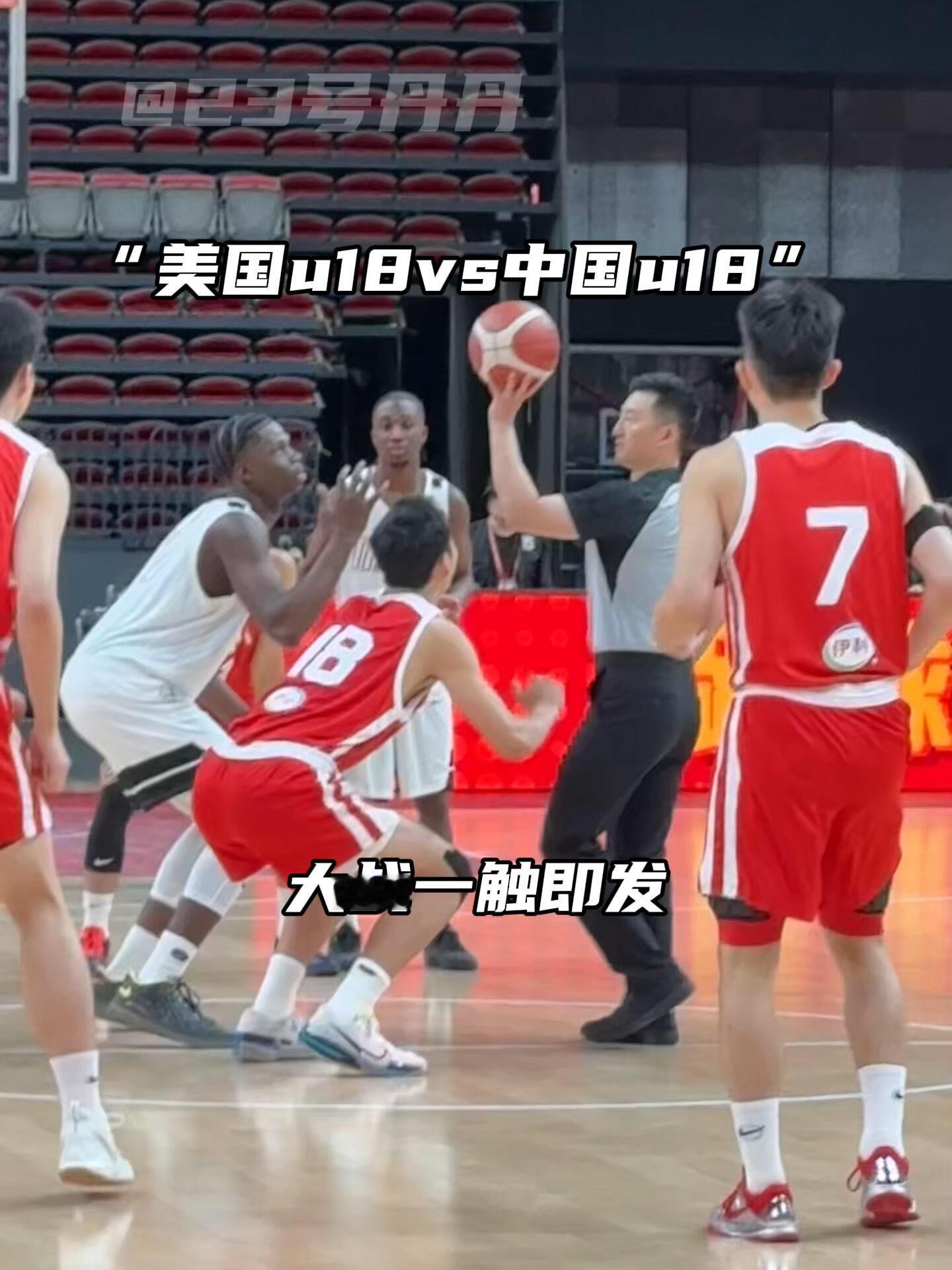 美高中男篮主帅对中国U18男篮的观察 次战全美第一高中，张宇辰三分线外一步超远出