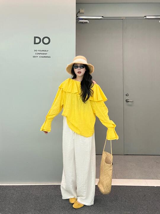 明媚亮眼的早春穿搭💛