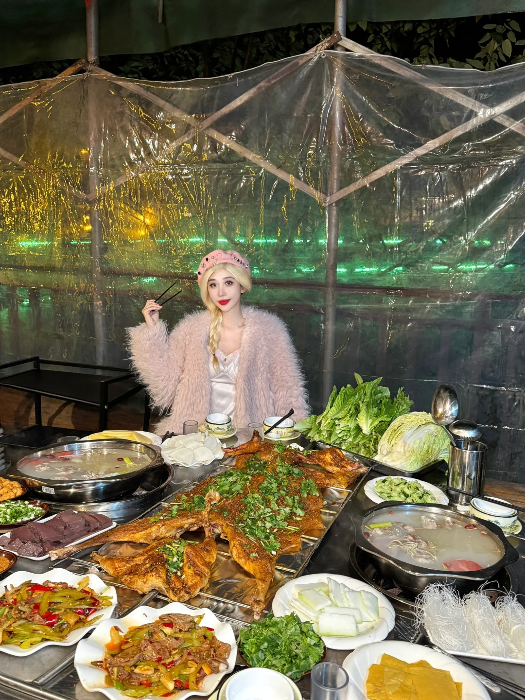 冬日团建少了烤全羊！！怎么能算过冬！