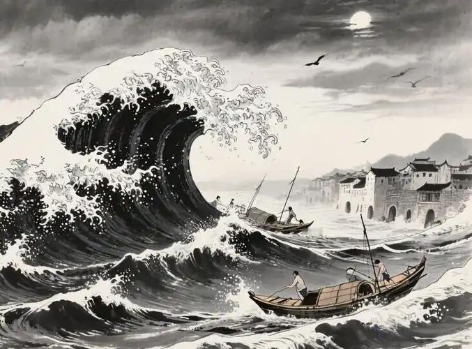 上联：呼风唤雨惊天地；
下联：移山倒海震乾坤。