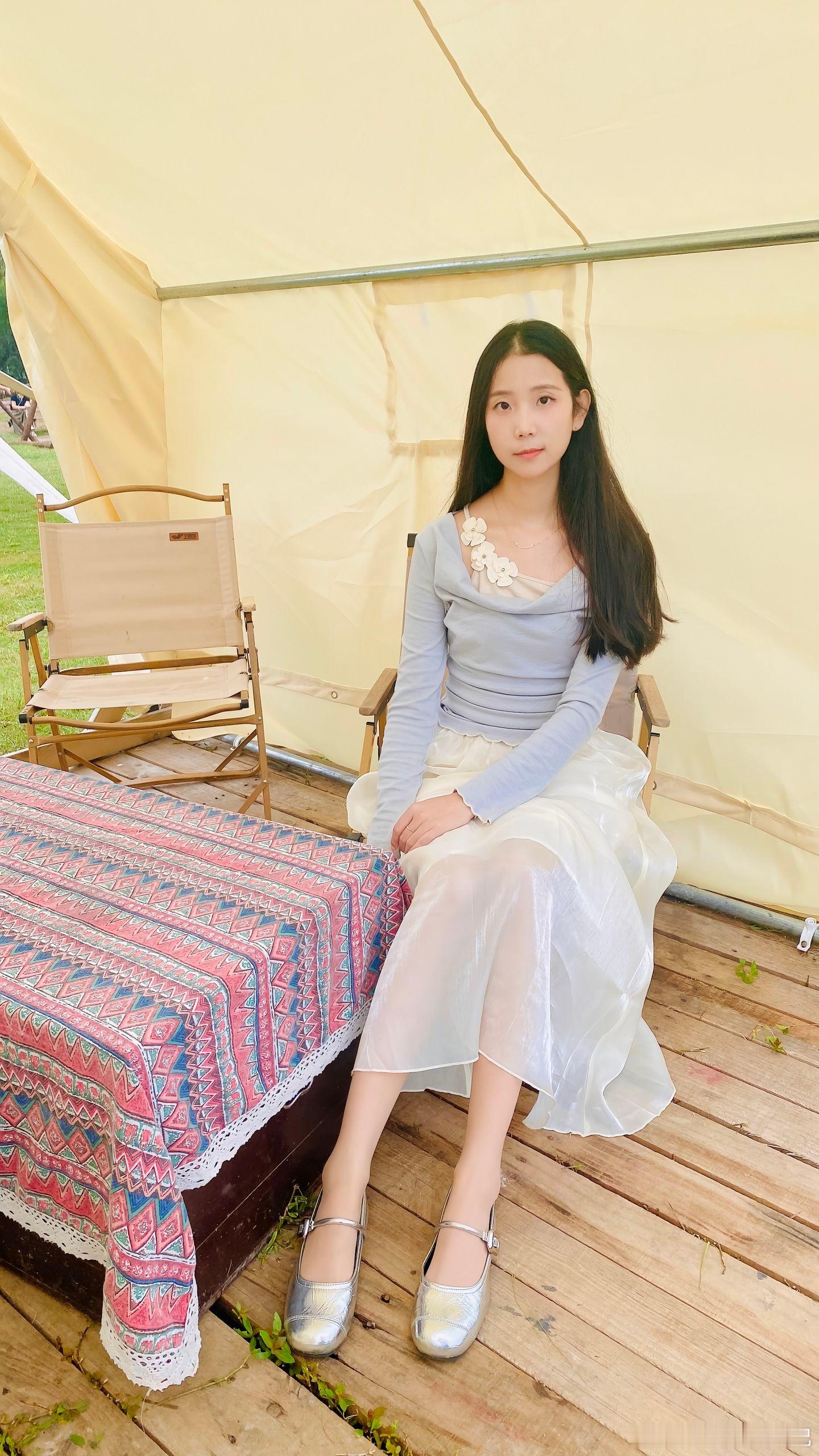 人像摄影 文静的姑娘美女绘梦长廊