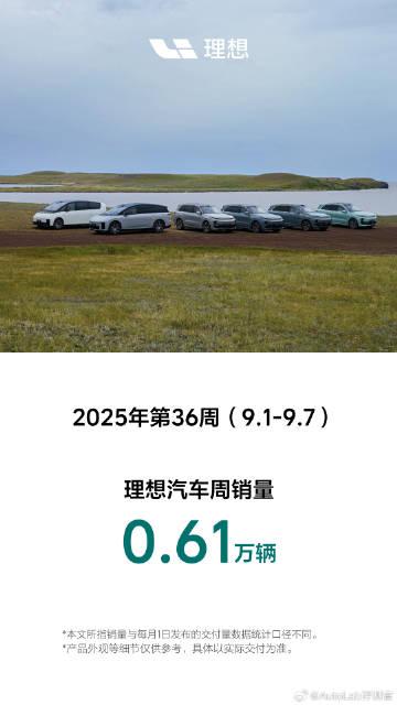 理想刚刚公布上周的周销量，全系6款车型，一共卖了0.61万辆。如果你是李想，接下