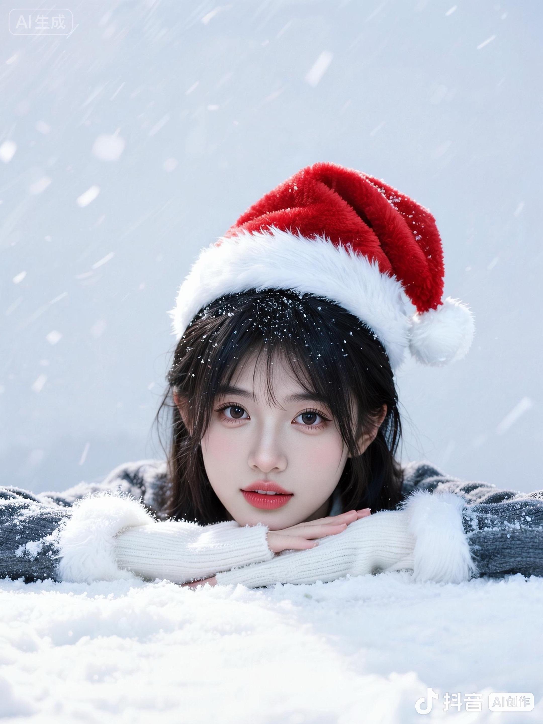 在等雪花圣诞树新年烟火和更好的你。