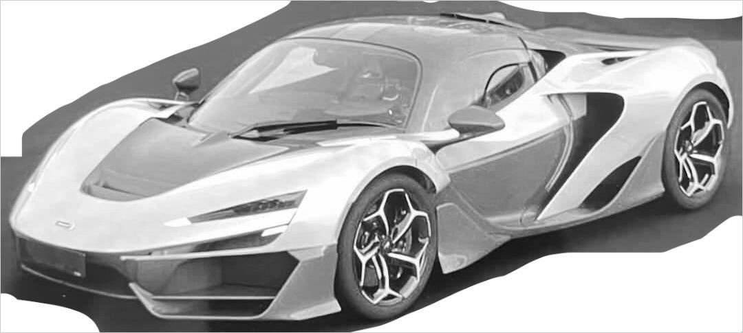 F1、P1的继任车型迈凯伦W1明晚就要发布了，网传了一张“泄露图”，不知是真是假