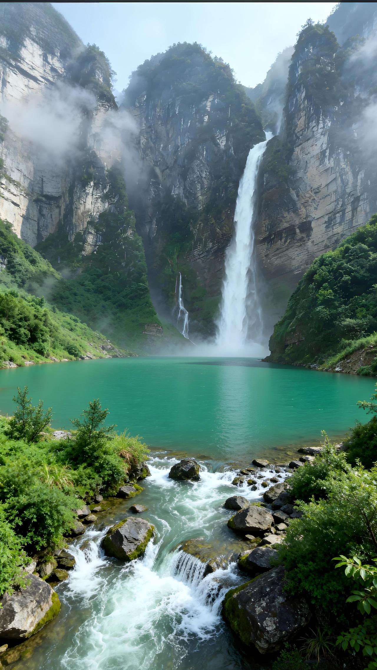 美在山水间，风景如画分享一张绝美的风景照片 分享一张你喜欢的风景照片