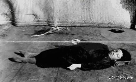 1925年，在沈阳郊外，一张罕见的照片记录下了韩淑秀被枪决后的遗容，镜头中，她静