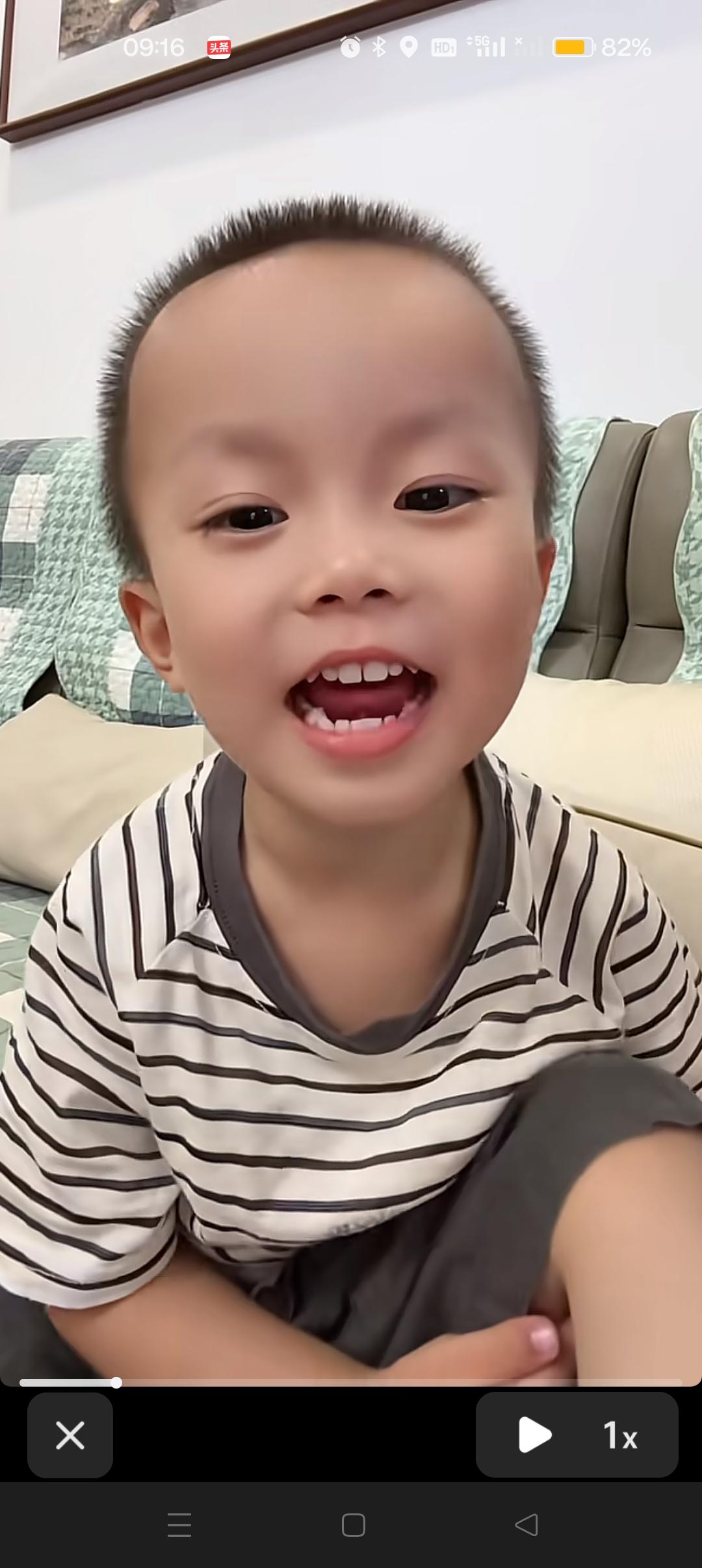 成成给大家问好啦，小家伙越长越可爱了😍



我们成成可爱的很，想说什么都会说