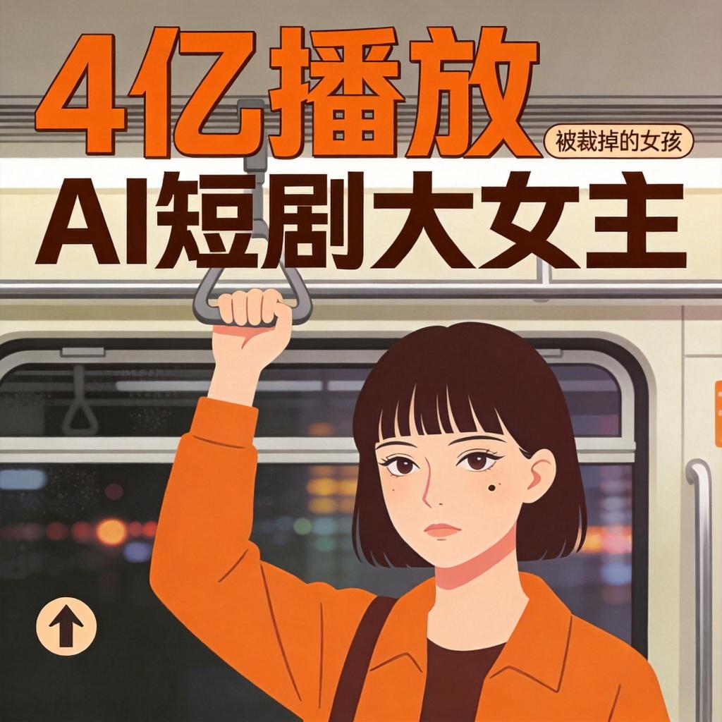 AI短剧第一个"大女主"：《被裁掉的女孩》播放量破4亿，方桃子比真人还火

一个
