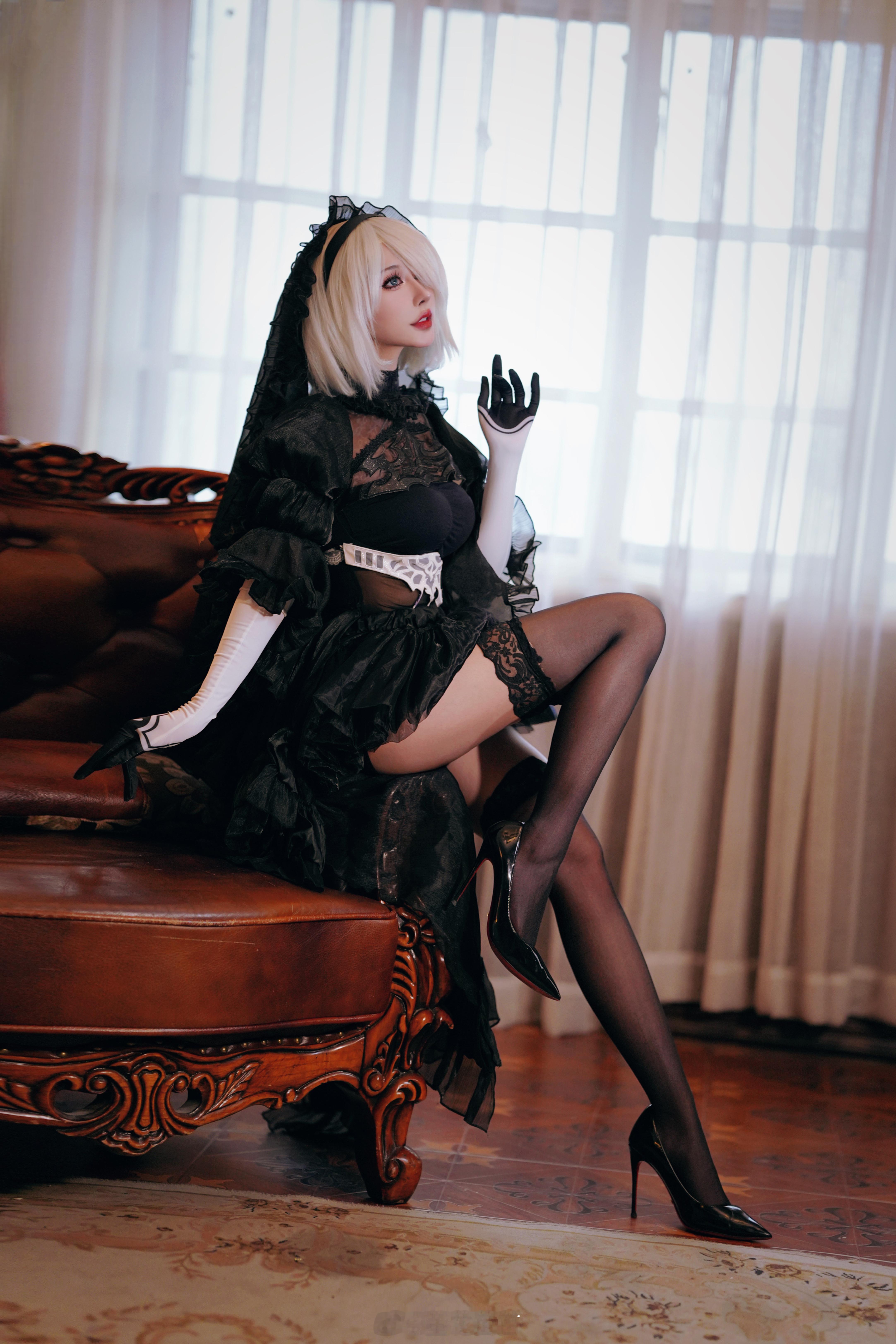 爱上白毛是你的命运🤍#尼尔机械纪元##2b小姐姐##cosplay# ​​​