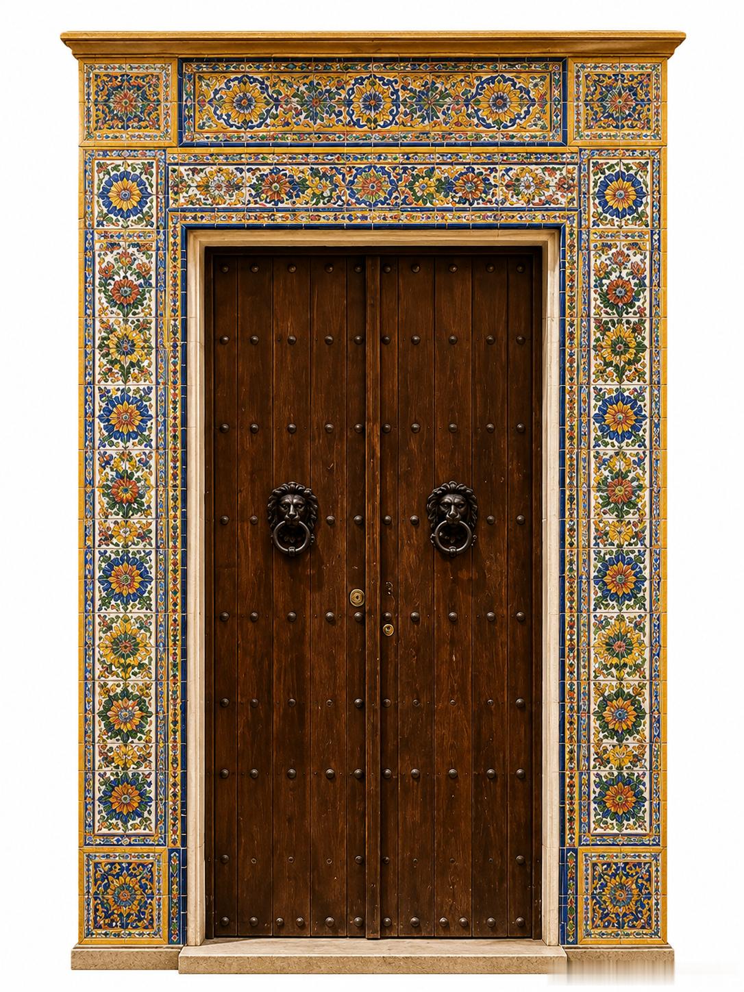 【第218扇🚪】在西班牙旅行时，我发现了一个好看的门口。 ​​​
