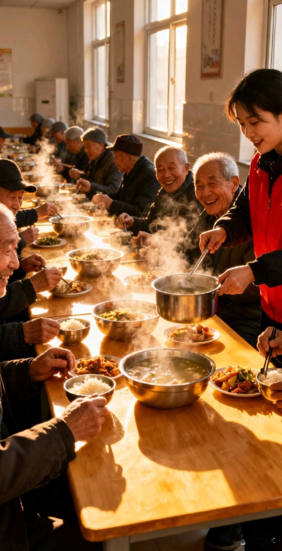 最近我琢磨出一个不错的增收方向：回村里专门为留守老人提供餐食和日常照料服务。

