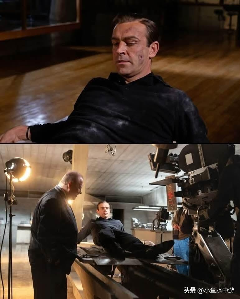 这一幕《金手指》经典场景的幕后故事～
 
金手指用激光试图折磨、杀死007的戏份