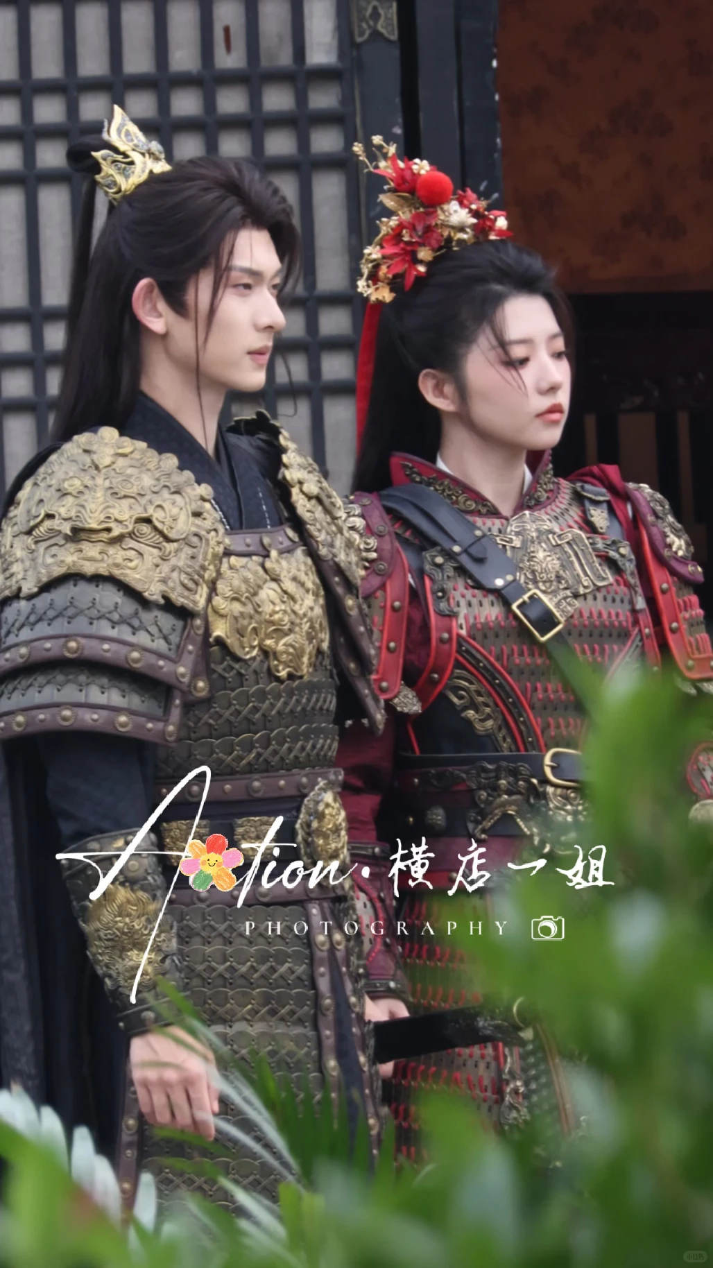陈添祥何蓝逗新剧造型 陈添祥、何蓝逗新剧造型，是不是似曾相识？